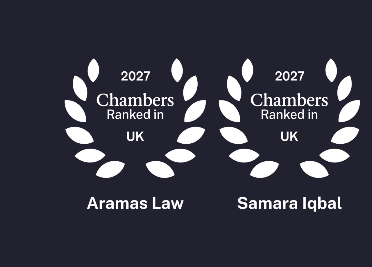 Aramas Law and Samara Iqbal ranked in the Chambers UK Guide 2027