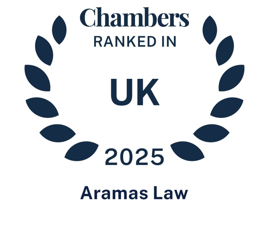Chambers Ranked in UK 2025 Aramas Law