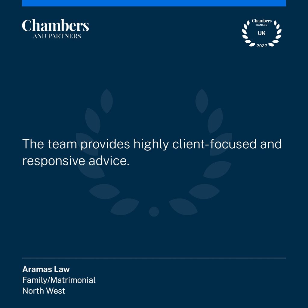 Client feedback for Aramas Law following its recognition in the Chambers UK Guide 2027